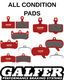 רפידות GALFER ADVANCED WET COND 
