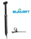 מוט אוכף מתכוונן פנימי SUMART DROPPER 125MM