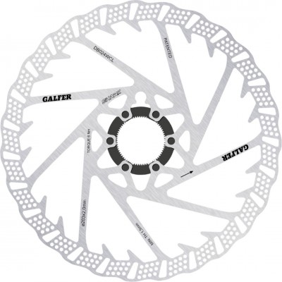 רוטור אגריסיבי  GALFER  SHARK CENTERLOCK
