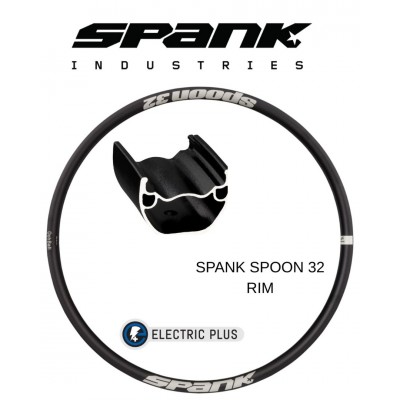 חישוק ספאנק שחור SPOON 26