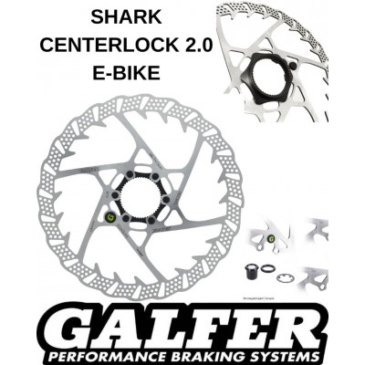 רוטור אגריסיבי  GALFER  SHARK CENTERLOCK