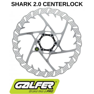 רוטור אגריסיבי  GALFER  SHARK CENTERLOCK