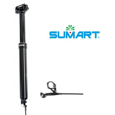 מוט אוכף מתכוונן כולל שלט SUMART DROPPER 150MM